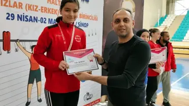 Sinop'ta Halter Şampiyonası Sona Erdi