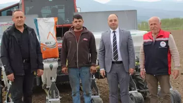 Yerli Mısır Tohumu Ekimi Başladı