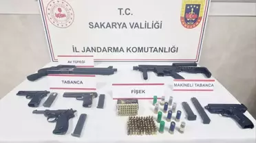 Sapanca'da Ruhsatsız Silah Operasyonu: 2 Tutuklama