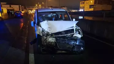 Bafra'da Trafik Kazası: 4 Yaralı