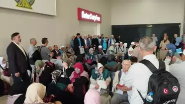 Samsun'dan İlk Hac Kafilesi Uğurlandı