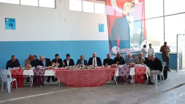 Şarkışla'da Çiftçiler Şükür Duası Düzenledi