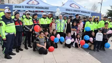 Sivas'ta Trafik Güvenliği Haftası Etkinliği