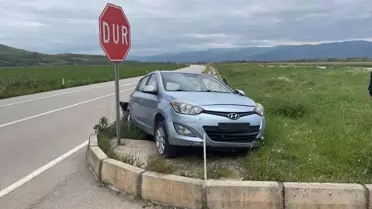 Tokat'ta Trafik Kazası: 2 Yaralı