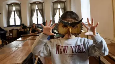 Karadeniz Tiyatro Festivali'nde Mask Atölyesi