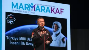 Türkiye'nin İlk Astronotu Öğrencilerle Buluştu