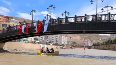 Bayburt'ta Rafting Şampiyonası Heyecanı