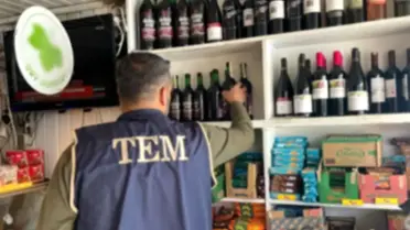 Besni'de Kaçak İçki Denetimi