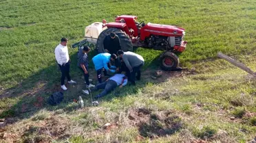 Traktör Devrildi: Sürücü Hayatını Kaybetti