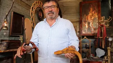 62 Yaşındaki Usta, Ahşapla Sanat Eserleri Yaratıyor