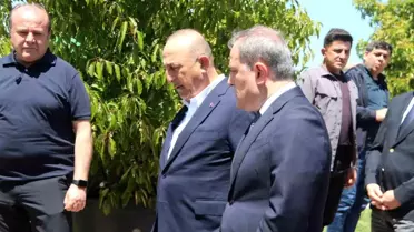 Azerbaycan Dışişleri Bakanı'ndan Taziye Ziyareti