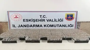 Eskişehir'de Kaçak Sigara Operasyonu