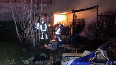 Malatya'da Baraka Yangını Kontrol Altında