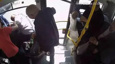 Otobüs Şoförü, Epilepsi Krizi Geçiren Yolcuyu Hastaneye Ulaştırdı