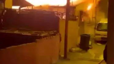 Sarıyer'de Gecekonduda Yangın: 1 Yaralı