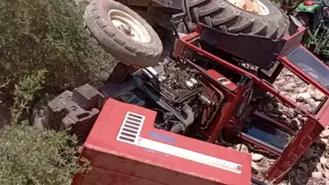 Kurtalan'da Traktör Kazası: Sürücü Yaralandı