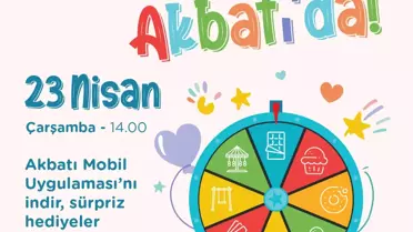 23 Nisan Bayramı'nda Akbatı'da Etkinlikler