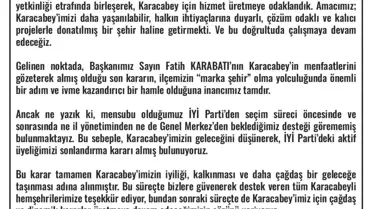 İYİ Partili Meclis Üyeleri Bağımsız İstifa Etti
