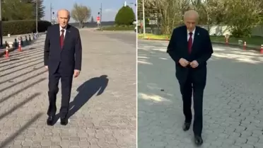 Devlet Bahçeli'den yeni görüntü: Daha yolun yarısı var