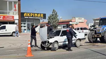 Aksaray'da Trafik Kazası: İki Yaralı
