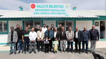 Haliliye Belediyesi'nden Ortaören Mahallesi'ne Kültür Evi
