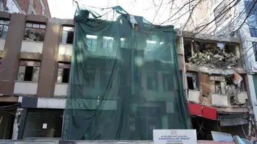 Kastamonu'da Yıkım Sırasında Bina Çöktü