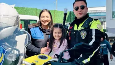 Polisten Miniklere Güvenlik Eğitimi