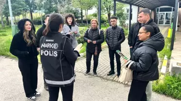 Bursa'da Narkotik Farkındalık Etkinliği
