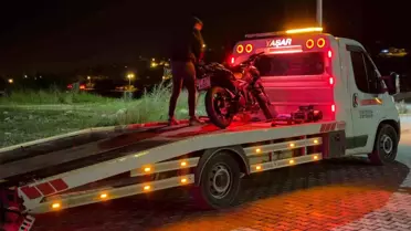 Gazipaşa'da Motosiklet Kazası: Yolcu Yaralı