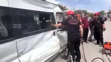 Kahramanmaraş'ta Trafik Kazası: 6 Yaralı