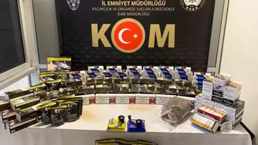 Kütahya'da Kaçak Tütün Operasyonu