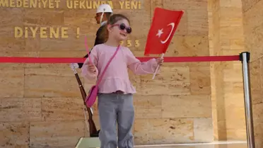 Anıtkabir'de 23 Nisan Coşkusu