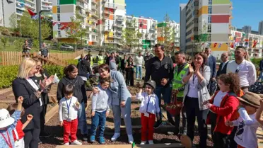 Maltepe'de Çocuk Tarım Parkı Açıldı