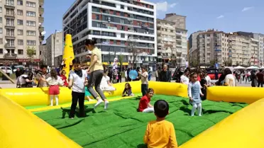 Elazığ'da 23 Nisan Çocuk Şenliği Coşkuyla Kutlandı