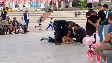 Safranbolu'da Kavga, Polis Zor Anlar Yaşadı