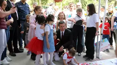 Muğla'da 23 Nisan Coşkusu: Çocuk Bayramı Etkinlikleri Renkli Görüntülere Sahne Oldu