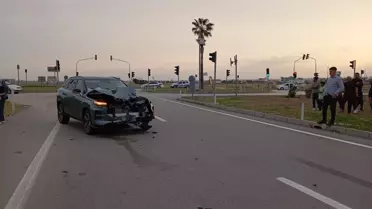 Adana'da Trafik Kazası: 2 Yaralı