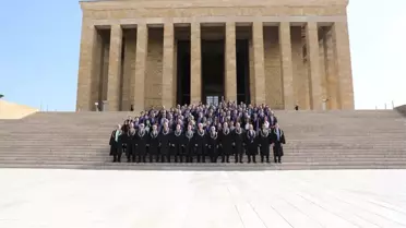 Anayasa Mahkemesi Başkanı Özkaya, Anıtkabir'i Ziyaret Etti