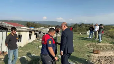 Osmaneli Belediye Başkanı Yangın Bölgesinde İnceleme Yaptı