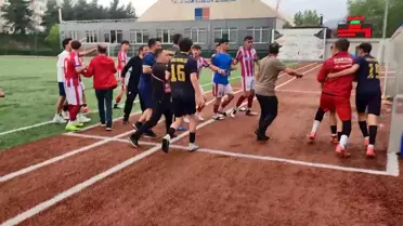 Şampiyona Maçında Gergin Anlar