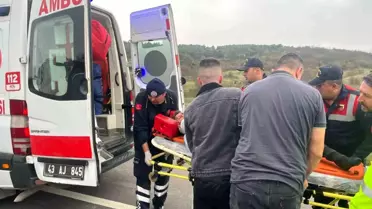 Tavşanlı'da Trafik Kazası: 1 Yaralı