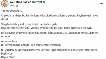 Sokak Lambasına Yumruk!