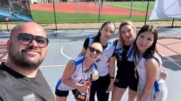 MSKÜ 3x3 Kadın Takımı Türkiye İkincisi