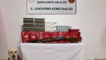 Şanlıurfa'da Kaçak Alkol ve Tütün Operasyonu