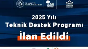 KUDAKA 2025 Teknik Destek Programı İlan Edildi