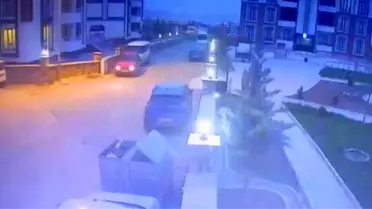 Elazığ'da Geri Manevra Kazası