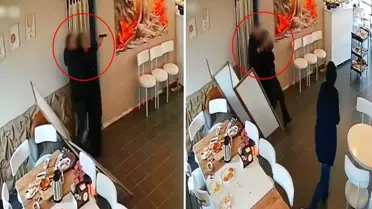 Karısını öldürüp intihar etti! Dehşete düşüren anlar anbean kamerada