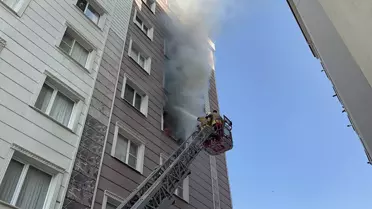 Turgutlu'da Apartman Yangını: 6 Kişi Hastaneye Kaldırıldı