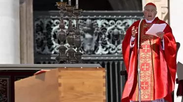 Papa Franciscus'un Cenazesi