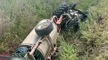 Adana'da Traktör Devrildi, Sürücü Hayatını Kaybetti